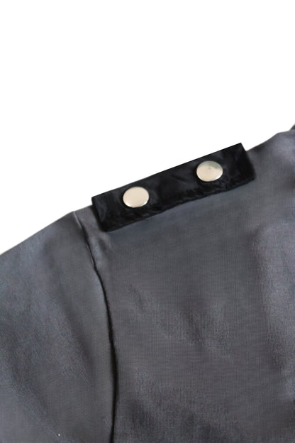 Grey cargo T-shirt | Removable vest